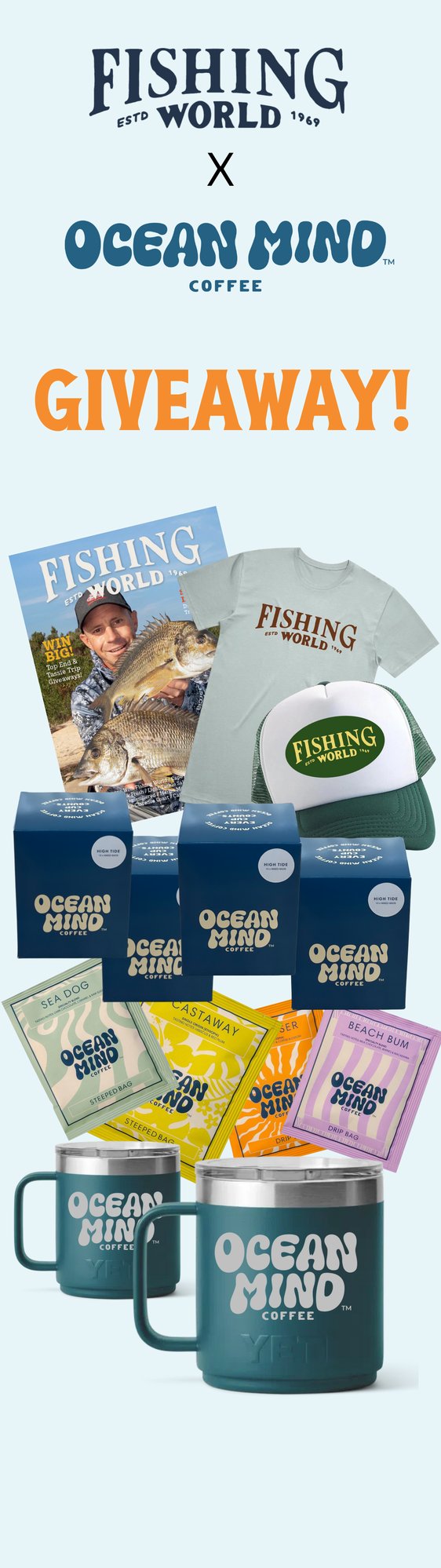 Ocean Mind landing page